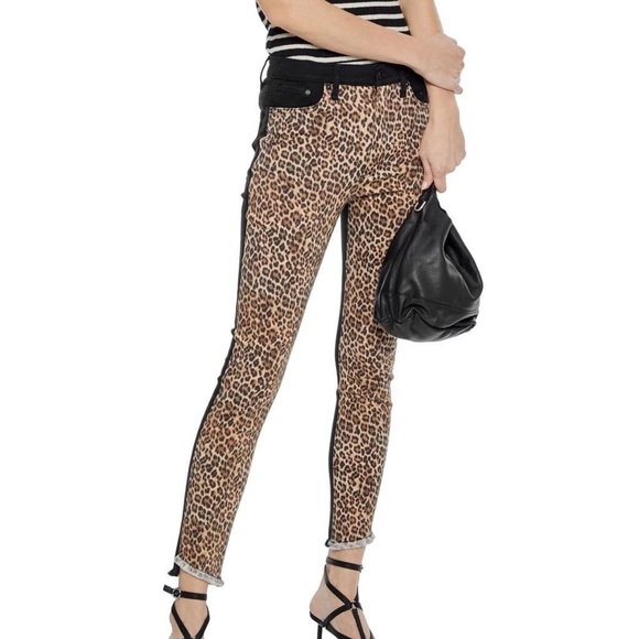 ALICE + OLIVIA Queen Of The Night High Rise Skinny Jeans Size 24 - Picture 1 of 8